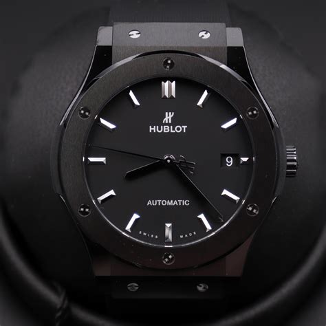 Hublot Classic Fusion Black Magic, Black Dial 